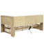 Lit de jour avec deux tiroirs de rangement, armoires de rangement et ports USB-1056591779