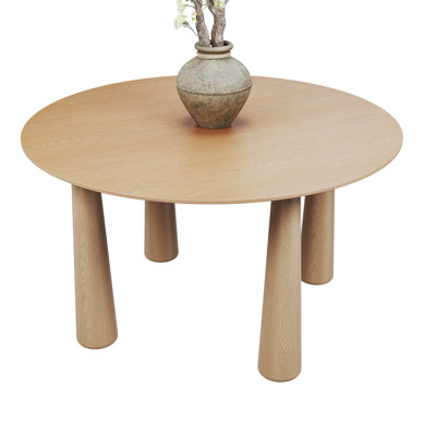 Barton 52" Solid Wood Round Dining Table
