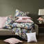 Édredon 8 pièces pour très grand lit avec microfibre brossée douce - Design et coussins décoratifs à volants style rétro, capitonnage complexe sur les coussins, tissu respirant