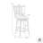 Demeterius Counter Height Or Bar Height Rubberwood Barstool With Fabric Seat-2118044287-2118044273-2118044274