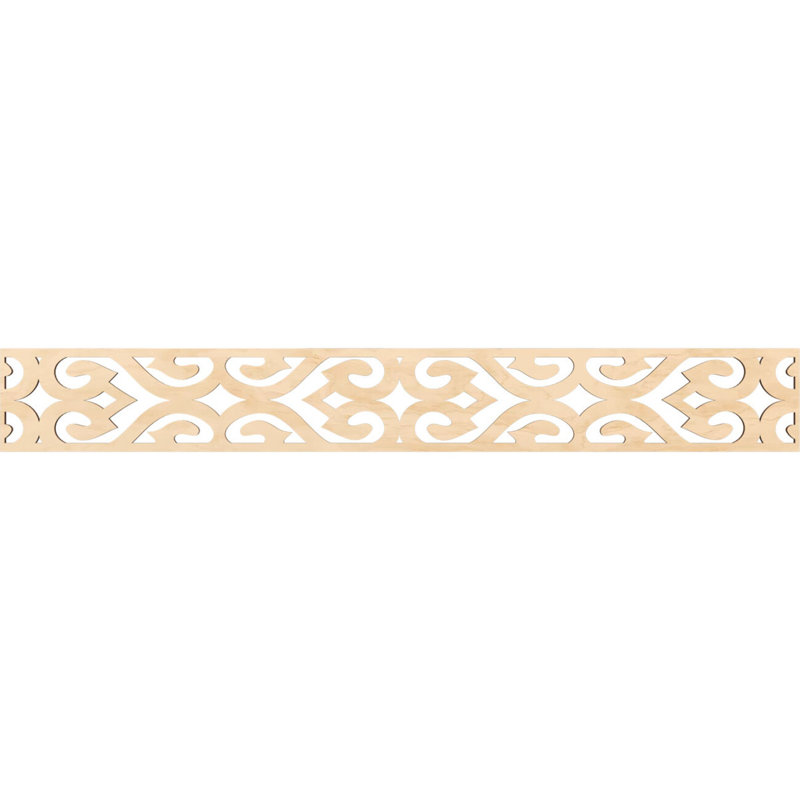 Moulure de chantournage Keene, Bouleau, H 6 po x l 46,5 po x P 0,25 po