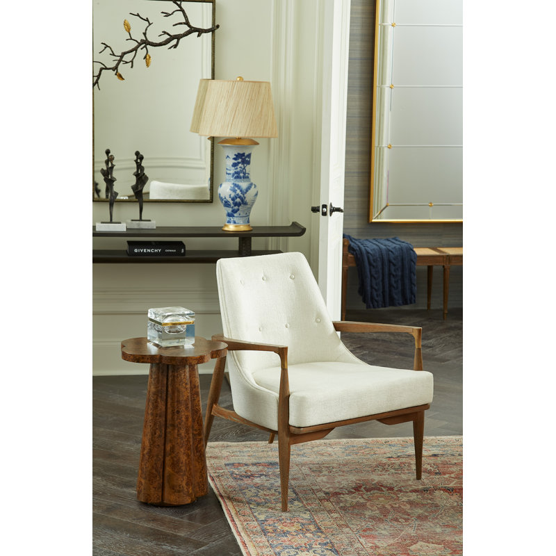 Callie Accent Table, Walnut Burl