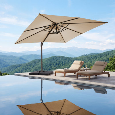 Pulk 120'' x 120'' Square Cantilever Umbrella