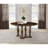 Round Wood Pedestal Dining Table