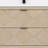 36" Transitional Floating Natural Oak Bath Vanity with 1" Engineered Marble Top-1306221246