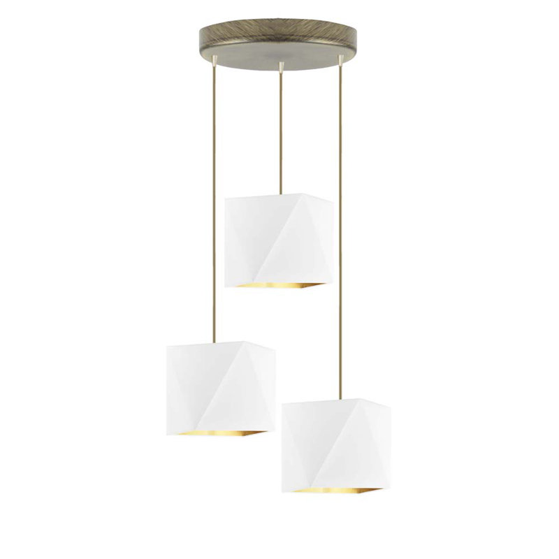 Rhoton 3 - Light Cluster Pendant, White