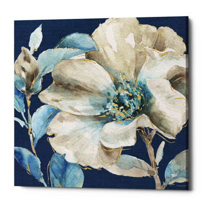 'Indigold IV Navy' by Lisa Audit, Canvas Wall Art,
