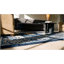 Tapis bleu antique en laine Baotou