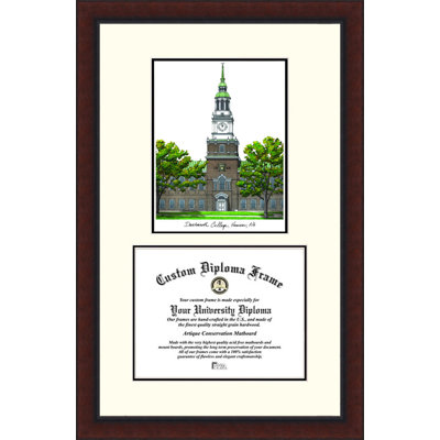 NCAA Dartmouth College Legacy Scholar Diploma Picture Frame