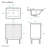 Classe 24" Freestanding Bathroom Vanity in Golden Oak with Black Sink Top