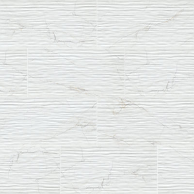Linea 12 in. x 24 in. Glossy Ceramic Wall Tile