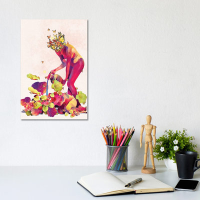 Self Care by Pride Nyasha - Wrapped Canvas Print