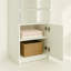 Elise Modular Wood Closet System With Mirror