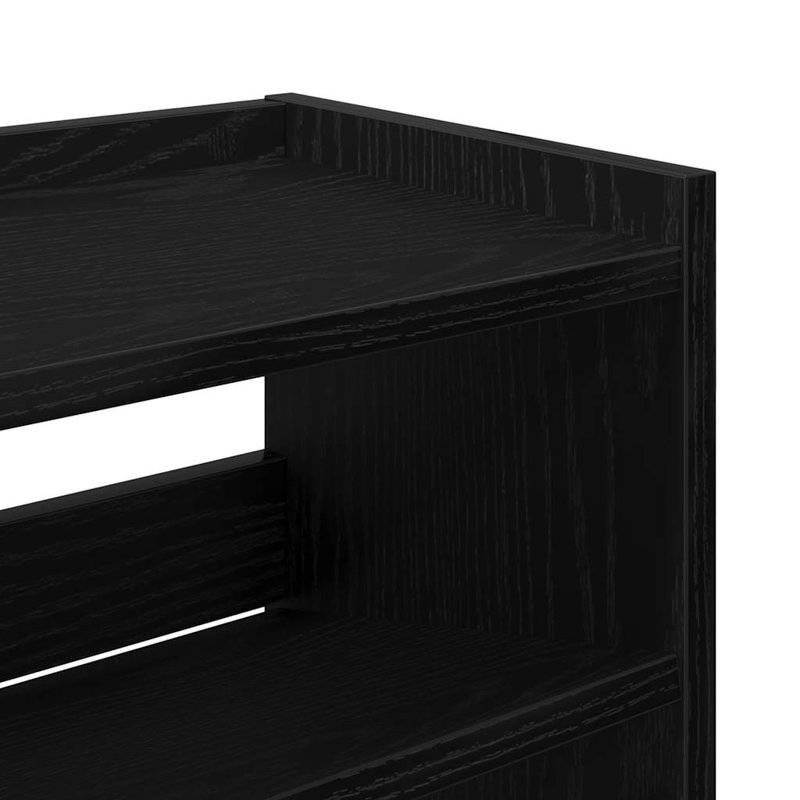 18 Pair Shoe Rack, Black