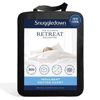 Retreat Indulgent Cotton 13.5 Tog Winter Duvet
