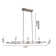 Ripley 11 Light Chrome Rectangular Chandelier