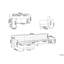 Childers 5 Seater Velvet Sofa Bed-1380508056-1380508059