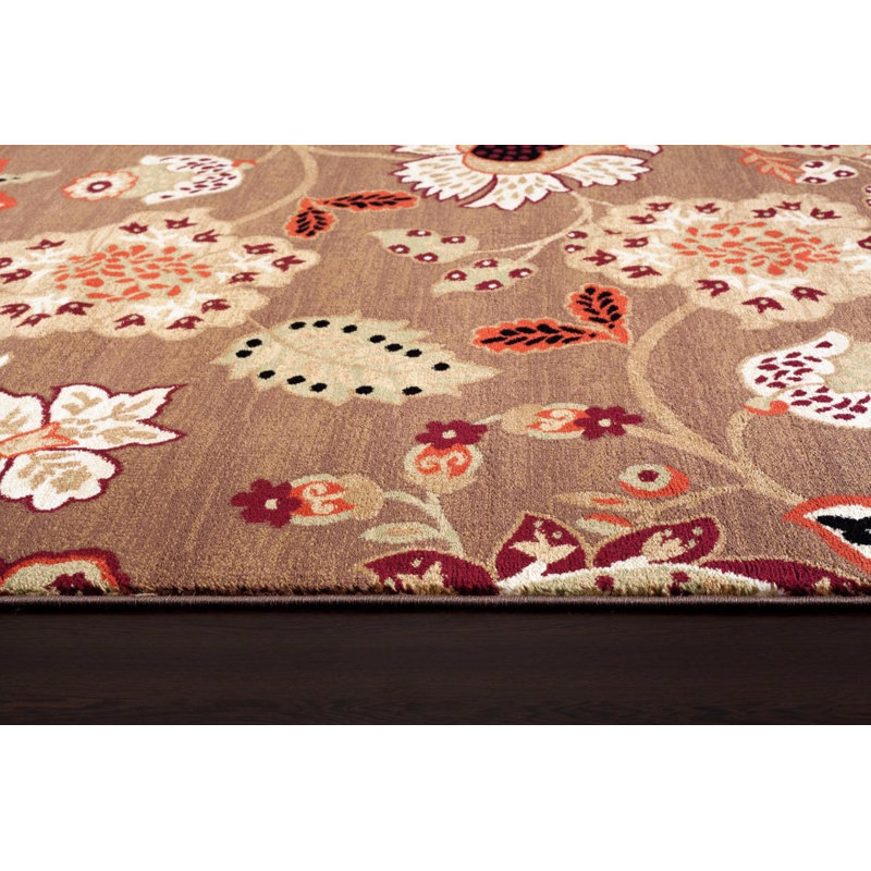 Tapis brun intérieur/extérieur Tobis