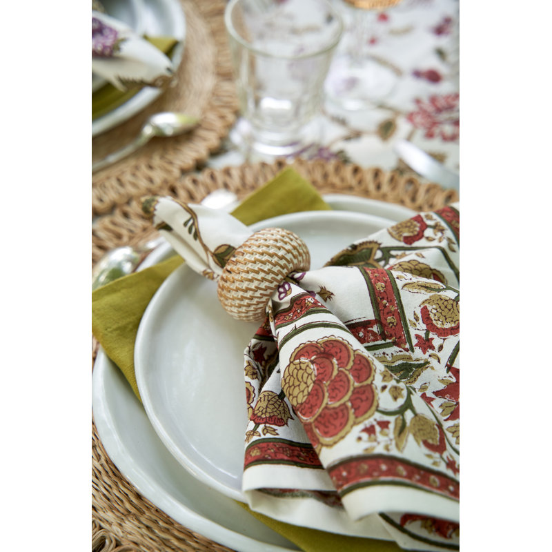 Louise 100% Cotton Square Napkins