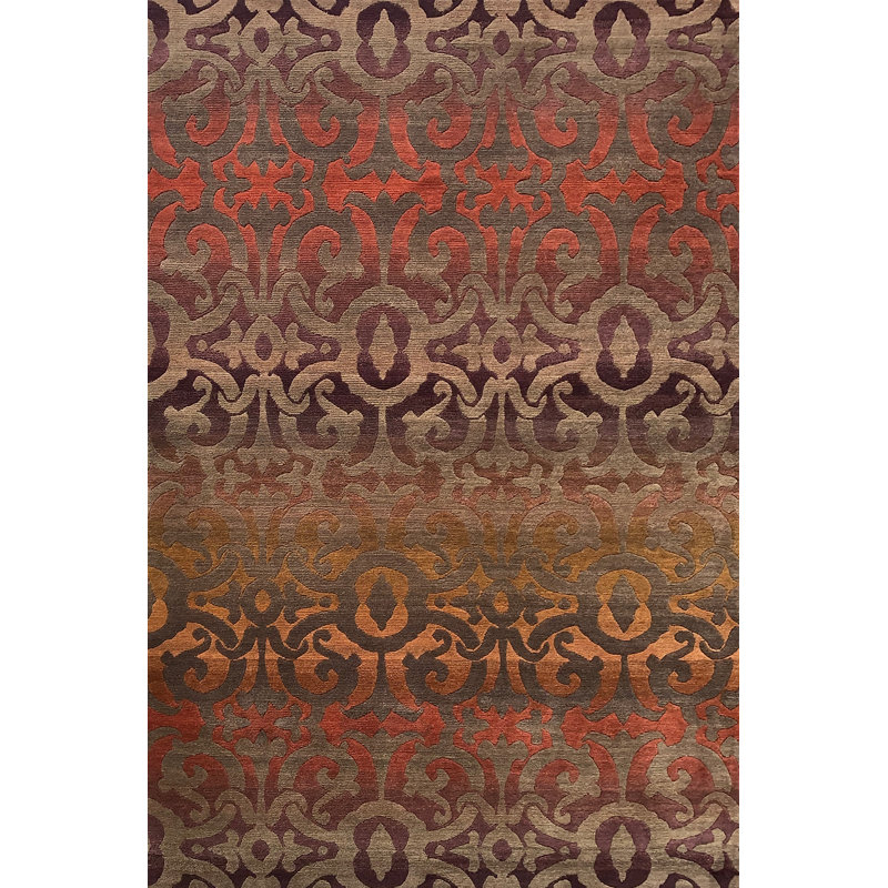 WROUGHT IRON WALNUT, Rectangle 6' x 9'