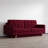 Vegas Sofa 90" Upholstered Sleeper Sofa-721244011