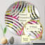 Popart Neon - Collage de journal néon-96317395