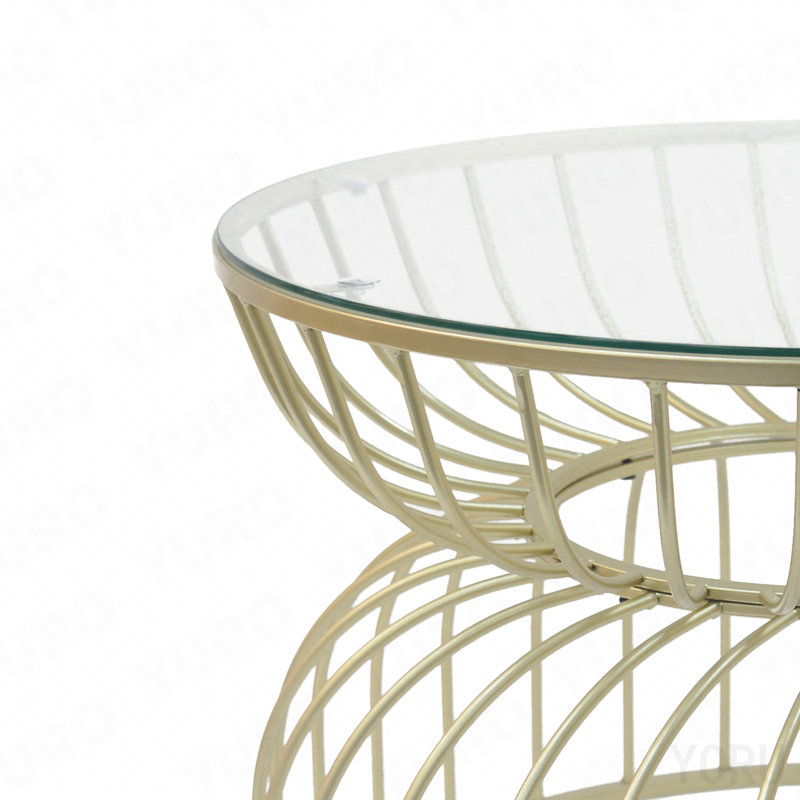 Golden Coffee Table - Gold