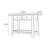 Chinese-style retro simple console table