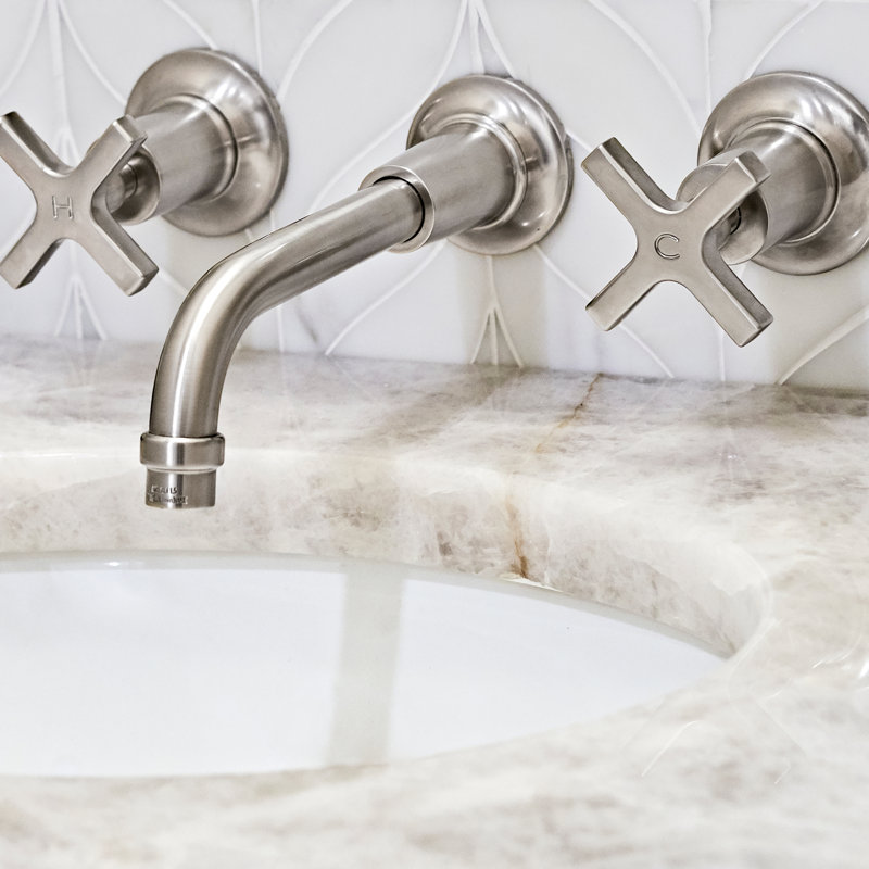Fleetwood Tub and Shower Faucet, Polished Chrome