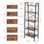 Ladder Shelf 172cm H x 56cm W Steel Ladder Bookcase-988966768