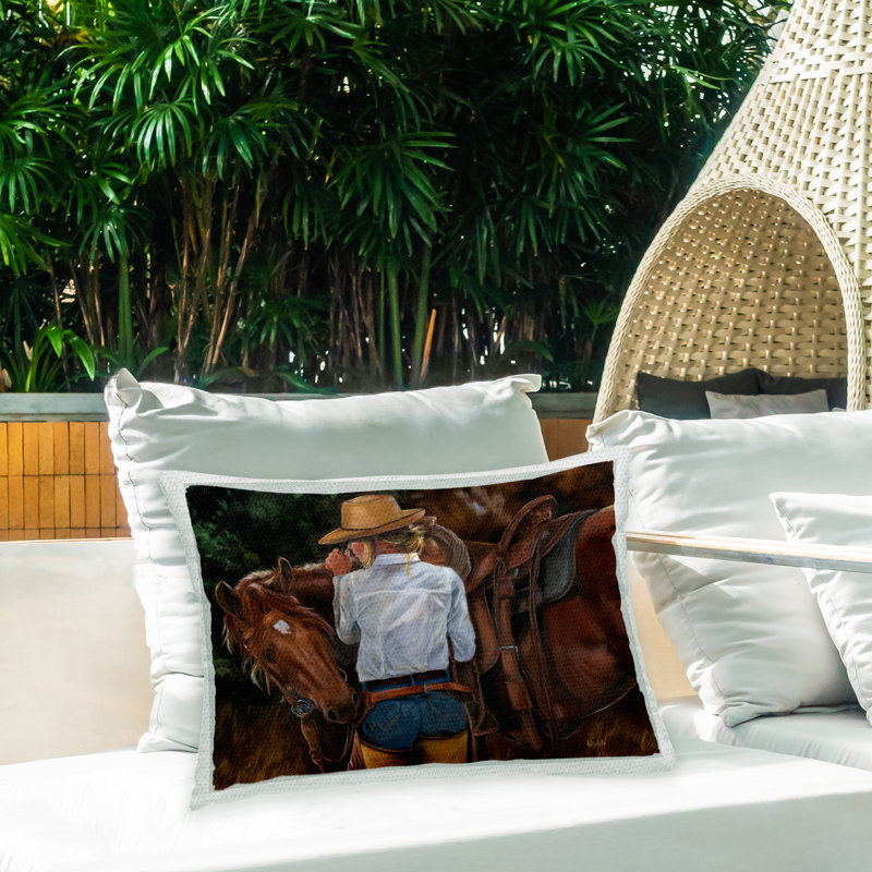 Outdoor Throw Pillow