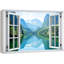 Window Scenery " Window View Mountain Range Forest Lake Reflection Nature Pictures Scenic Landscape "-98448564