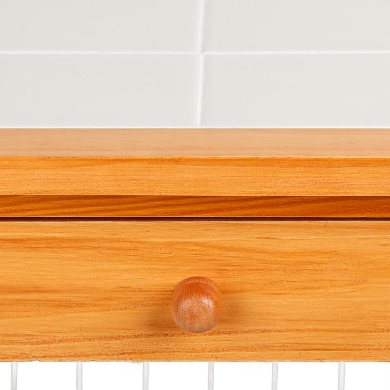 Larayna Wood Kitchen Cart