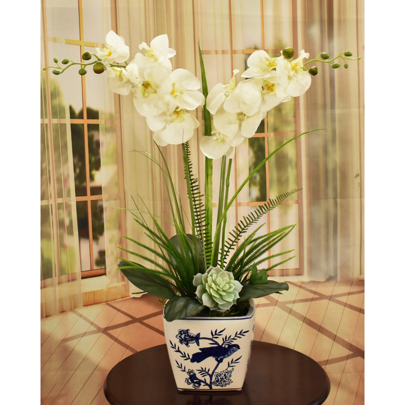 28 " Silk Orchid Arrangement