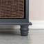 Banc de rangement en tissu Arnott