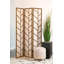 Hackler 52'' W x 70.25'' H 3 - Panel Solid Wood Folding Room Divider