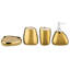 4 Piece Bathroom Accessory Set
