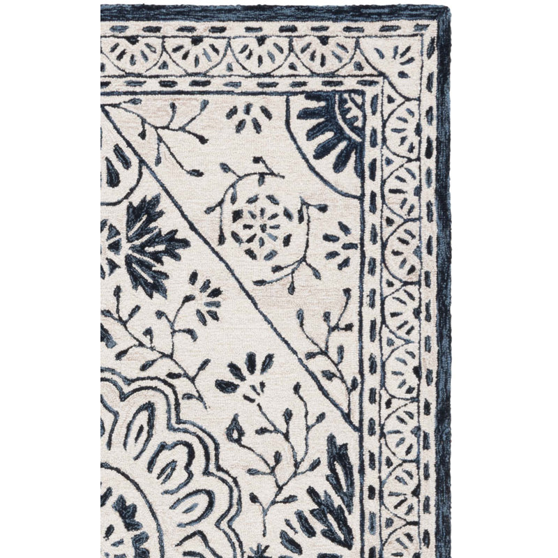 Metro 464 Hand Tufted Wool Pile Oriental Rug, Runner 2'3" x 9'
