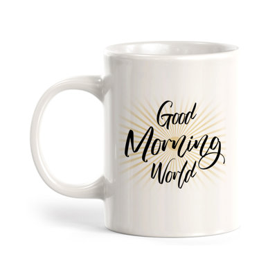 Tasse à café Good Morning World