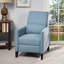 Fauteuil inclinable par pression