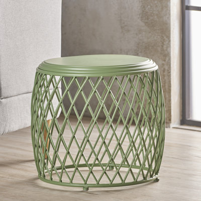 Milano Iron Top End Table
