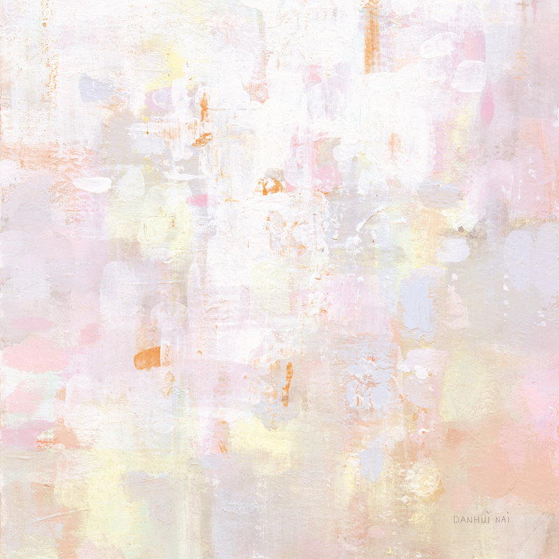 Soft Serenade Blush by Danhui Nai - Wrapped Canvas Painting, 76cm H x 51cm W 