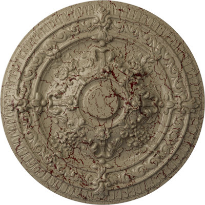 Médaillon de plafond 26 po x P 3 po Vincent (convient aux auvents de 6 po ou moins)