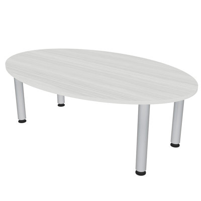 Table de conférence ovale 5 pieds avec pieds