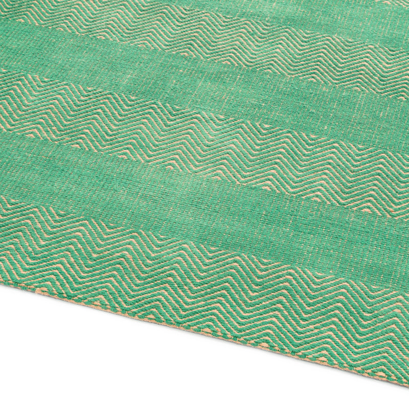 Aaisha Striped Hand Woven Area Rug, Runner 66 x 200cm