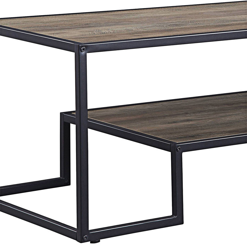 Rectangular Coffee Table With Shelf