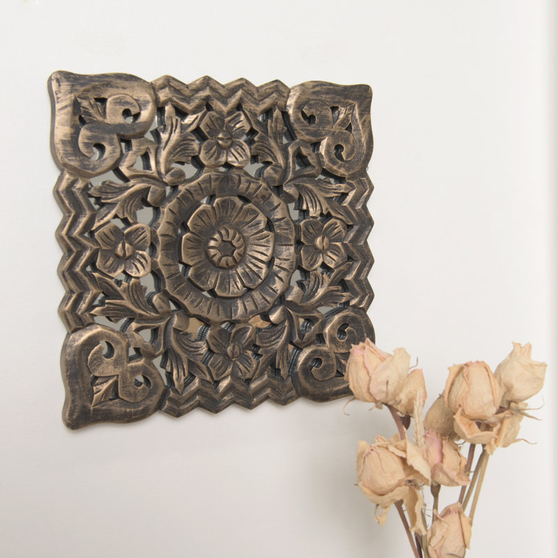 Boho Wall Decor on Wood