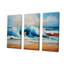 «Vibrant Beach Waves 2» - art mural vagues côtières-1218687246-1218687285