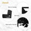 Three Tropical Monsteras Leaf Minimalist Modern Abstract Accent Sculpture-124838938-124838941