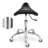 Nahas Adjustable Height Ergonomic Lab Stool Saddle Stool With Wheels, Swivel Adjustable Rolling Stool For Beauty Salon Spa Clinic Home And Office